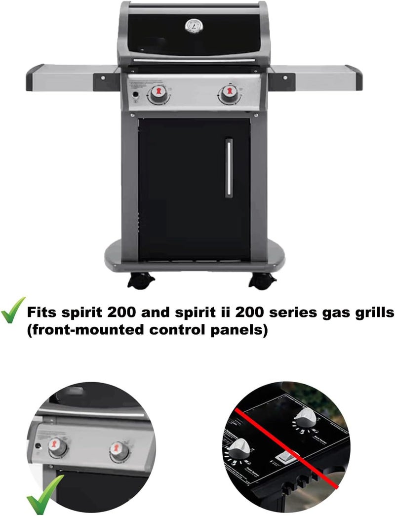 Grillflame Spirit E-210 7635 Flavorizer Bars 69785 Burner Grill Replacement Parts for Weber Spirit and Spirit II 200 Series E-210 S-210 E-220 S-220 ii E-210 II S-210 II E-220 II S-220 Spirit 2 GS4 Grill Parts - Image 3